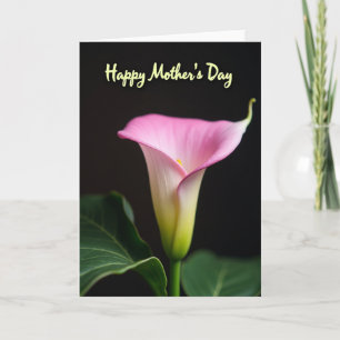 Calla Lily Mothers Day Card