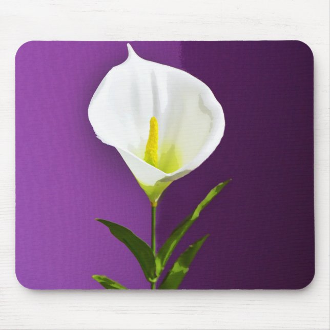 Calla Lily Mouse Mat (Front)