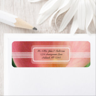 Calla Lily Retrun Address Label