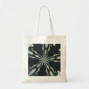 Calla Lily Star Kaleidoscope Tote Bag