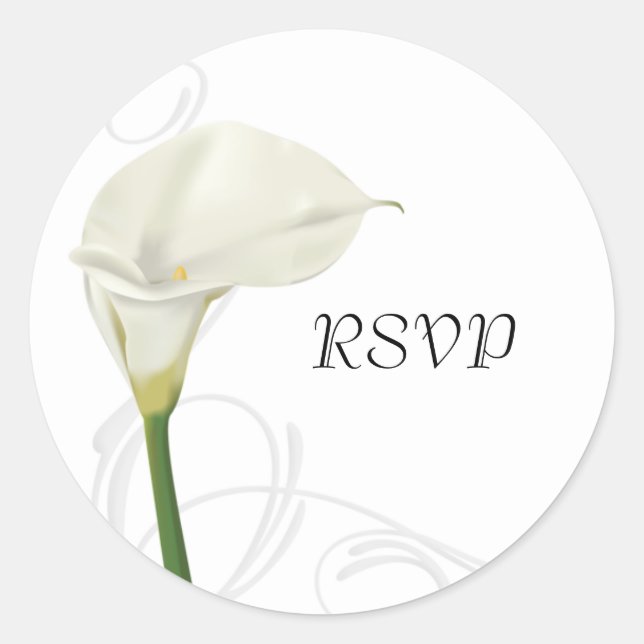 Calla Lily Sticker (Front)