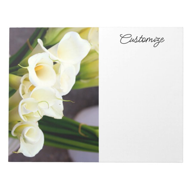 Calla lily Thunder_Cove Notepad (Front)