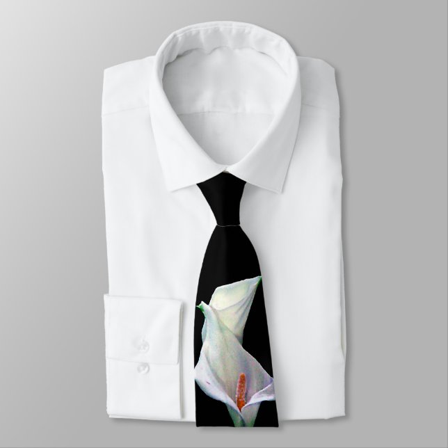 Calla Lily Tie (Tied)
