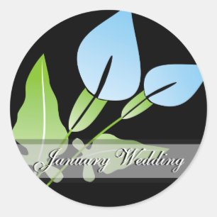 Calla Lily Wedding Stickers
