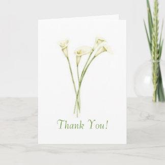 Calla Thank You! You Card