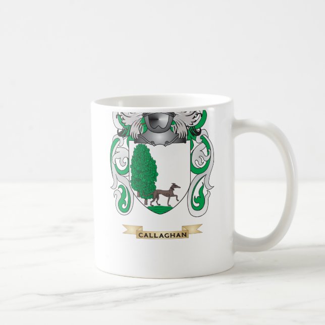 Callaghan Coat of Arms (Family Crest) Coffee Mug (Right)