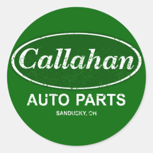 Callahan Auto Parts $7.95 Stickers (20 pack)