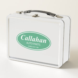 Callahan Auto Parts Logo (Tommy Boy) Metal Lunch Box