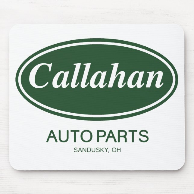 Callahan Auto Parts Mouse Mat (Front)