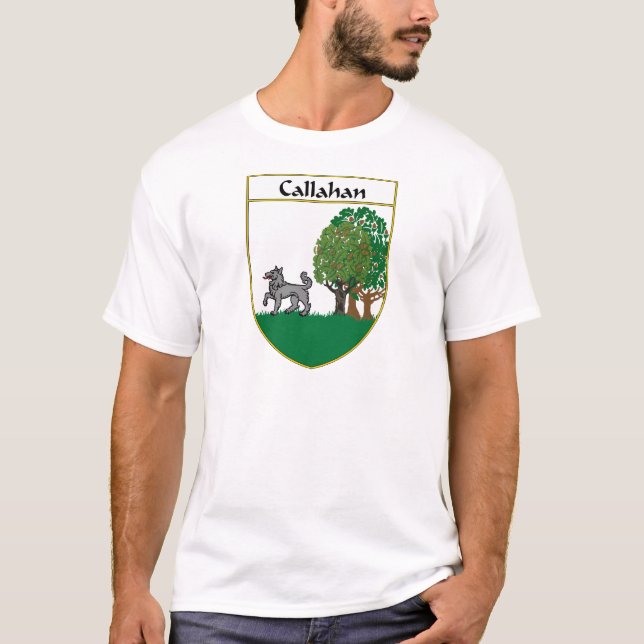 Callahan Coat of Arms/Family Crest T-Shirt (Front)