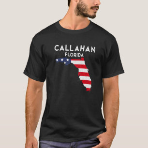 Callahan Florida USA State America Travel Floridia T-Shirt