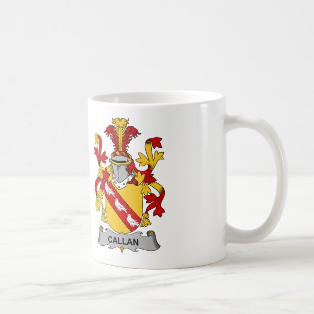 Callan Family Crest Coffee Mug (Right)