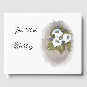 Callas bouquet guest book