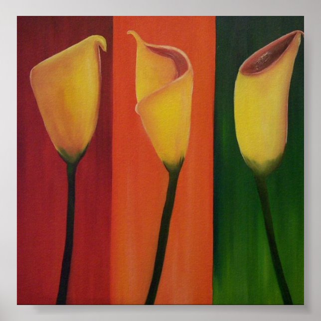 Callas in Oil Poster (Front)