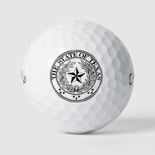 Callaway State of Texas Golf Balls (Front)
