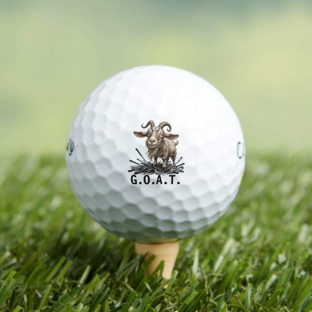 Callaway Supersoft G.O.A.T. Golf Balls (Insitu Tee)