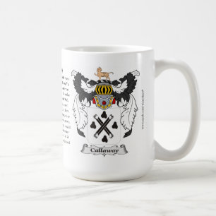 Callaway, the Origin, the Meaning and the Crest Coffee Mug
