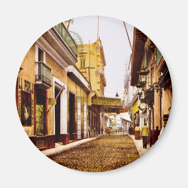 Calle de Habana Havana Cuba Magnet (Front)