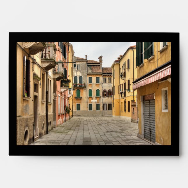 Calle Del Montello, Venice Italy Envelope (Front)