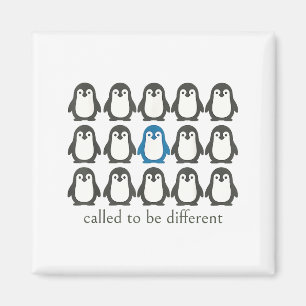 Called To Be Different Christian Penguin Faith Ins Magnet