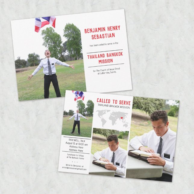 Called to Serve Horizontal Missionary Announcement (Creator Uploaded)