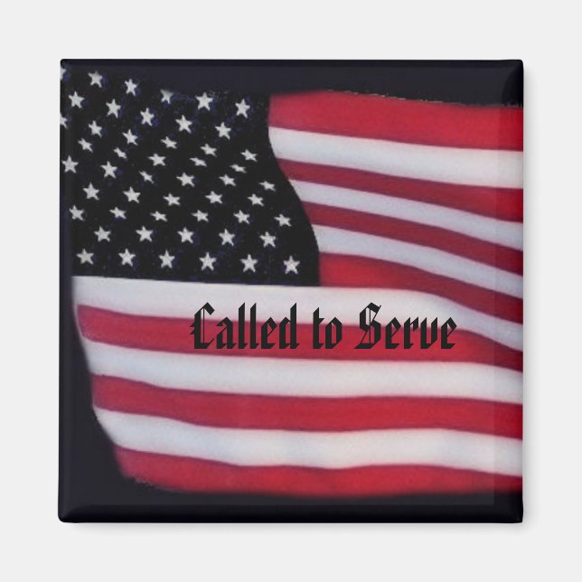 called to serve magnet (Front)