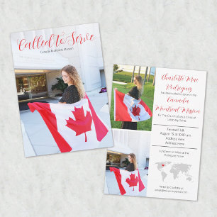 Called to Serve Missionary Announcement