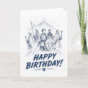 Called to Something Greater Catholic Birthday Card