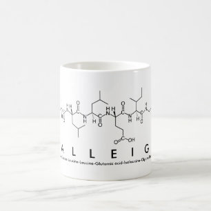 Calleigh peptide name mug