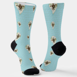 Callie the Sea Turtle Socks