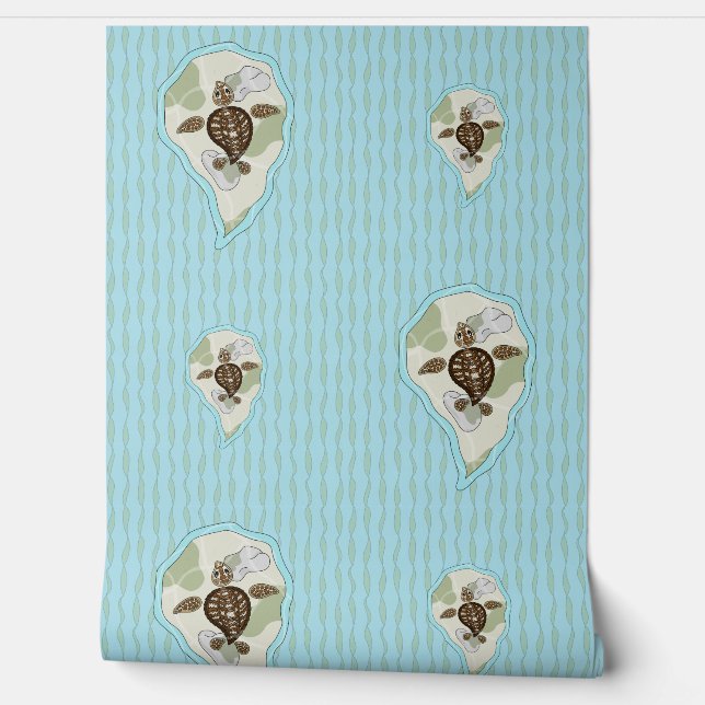 Callie the Sea Turtle Wallpaper (Unrolling)