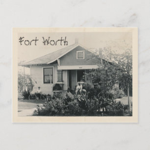 Callie's Bed & Breakfast, Fort Worth, Texas Postcard