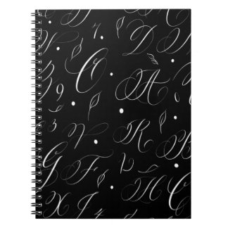 Calligraphy Alphabet Notebook