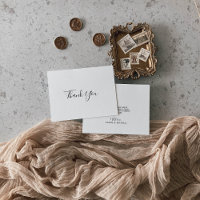 Calligraphy Black and White Wedding