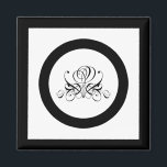 Calligraphy Black Rose Wedding Magnet<br><div class="desc">January is a time of renewal & new starts in life! Start your cmariegifts Designer Wedding journey today! EVERYTHING you need to make your wedding an elegant & memorable time in life for you & the special people you want to help make an amazing event! Make your wedding really one...</div>