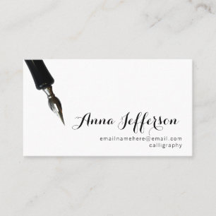 Calligraphy Business Card