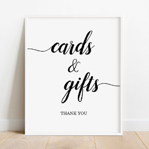 Calligraphy Cards & Gifts Wedding Sign