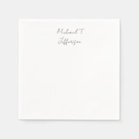 Calligraphy Classical Elegant Plain Simple