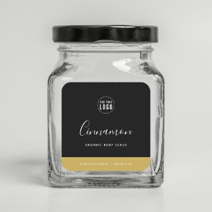 Calligraphy Editable Colors Contrast Product Label
