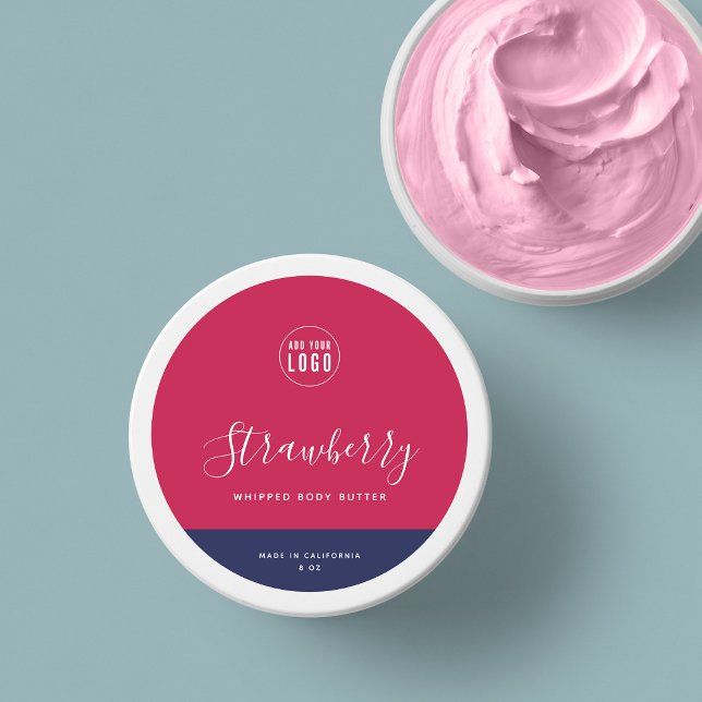 Calligraphy Editable Colours Contrast Product Labe Classic Round Sticker (Creator Uploaded)