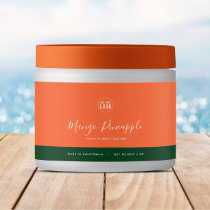 Calligraphy Editable Colours Contrast Product Labe Water Bottle Label