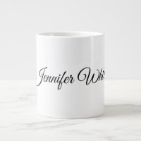 Calligraphy Elegant Black & White Retro