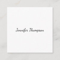 Calligraphy Elegant Plain Simple Name