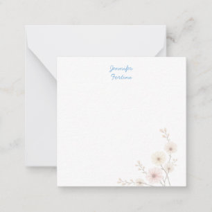 Calligraphy Elegant Plain Simple Own Name Card
