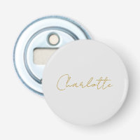 Calligraphy Gold Colour Grey Custom Personal Edit