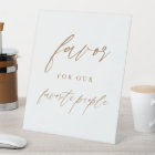 Calligraphy Gold Favours for the Favourite People