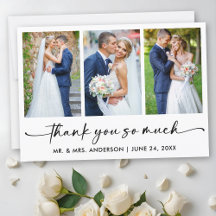Calligraphy Ink Pen Script 3 Photo Wedding