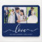 Calligraphy Love 3 Wedding Photo - Pick Colour -
