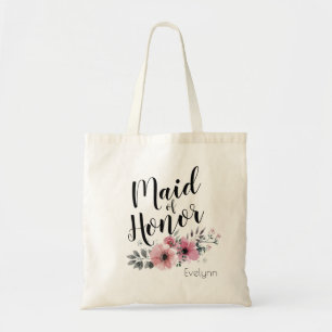 Calligraphy Maid of Honour Tote Bag
