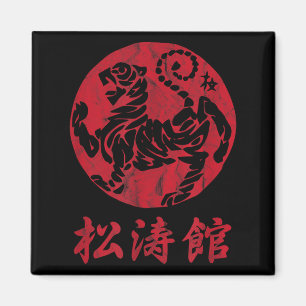 Calligraphy Martial Arts Year Tiger Symbol Karate Magnet